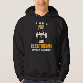 Funny Electrician Cool Electrical Engineer Design  Hoodie