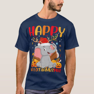 Funny Elephant Animal Lover Cute Elephant HelloTha T-Shirt