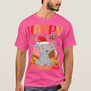 Funny Elephant Animal Lover Cute Elephant HelloTha T-Shirt