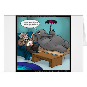 Funny Elephant In Therapy