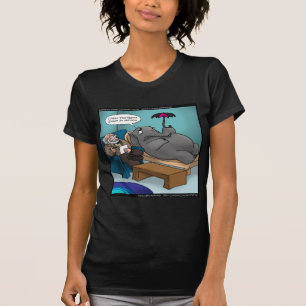 Funny Elephant In Therapy T-Shirt