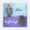 Funny Elephant Naughty Nice Holiday Magnet