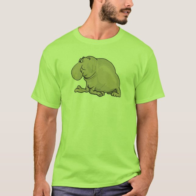 funny elephant seal - Customised T-Shirt (Front)