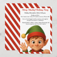 Funny Elf Faces | North Pole Fun Christmas Party