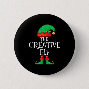 Funny Elf Family Christmas Creative Elf Sweater Me 6 Cm Round Badge