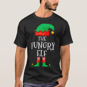 Funny Elf Family Christmas The Hungry Elf Sweater 