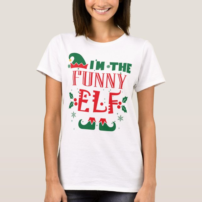 FUNNY ELF T-Shirt (Front)
