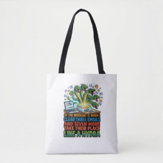 Funny Email Hydra Tote Bag