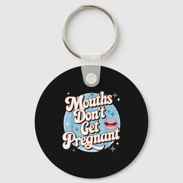Funny Embarring Adult Humor Inappropriate Embarrin Key Ring (Front)