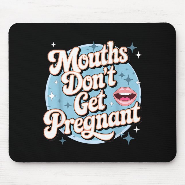 Funny Embarring Adult Humor Inappropriate Embarrin Mouse Mat (Front)