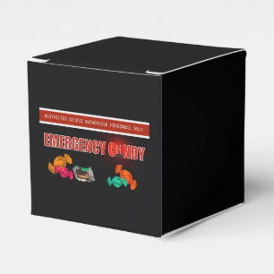 Funny Emergency Candy Construction Theme Favour Box