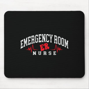 Funny Emergency Department Emergency Room Nurse ER Mouse Mat