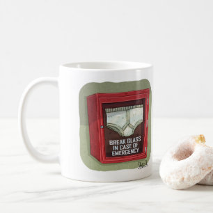 Funny Emergency Underpants Coffee Mug