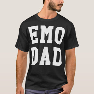 Funny Emo Dad Shirt  Goth Punk Music Scene Father 