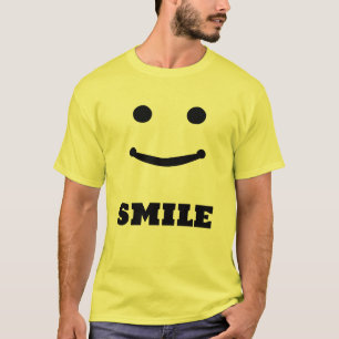 Funny Emoji smiling face T-Shirt