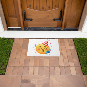 Funny Emoticon Party Doormat