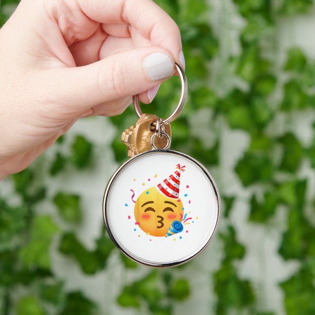 Funny Emoticon Party Key Ring (Hand)