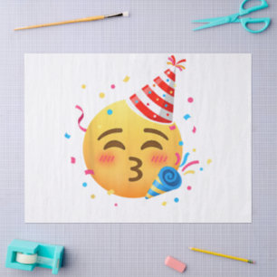 Funny Emoticon Party Tissue Paper