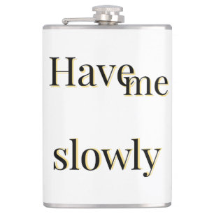 Funny emotional cute cool hip flask