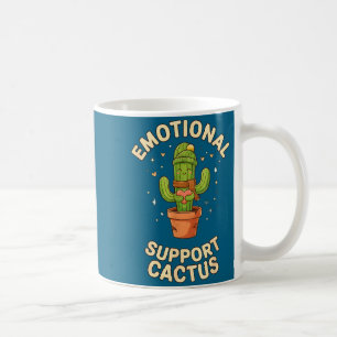 Funny Emotional Suprt Cactus Kawaii Succulent Plan Coffee Mug