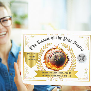 Funny Employee Appreciation - Rookie of the Year