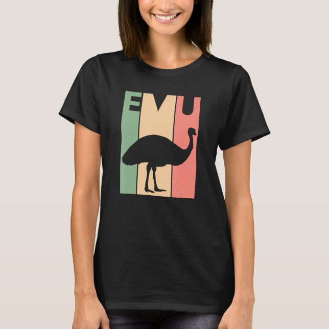 Funny Emu Costume T-Shirt (Front)