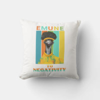 Funny Emu Pun - Emune to Negativity