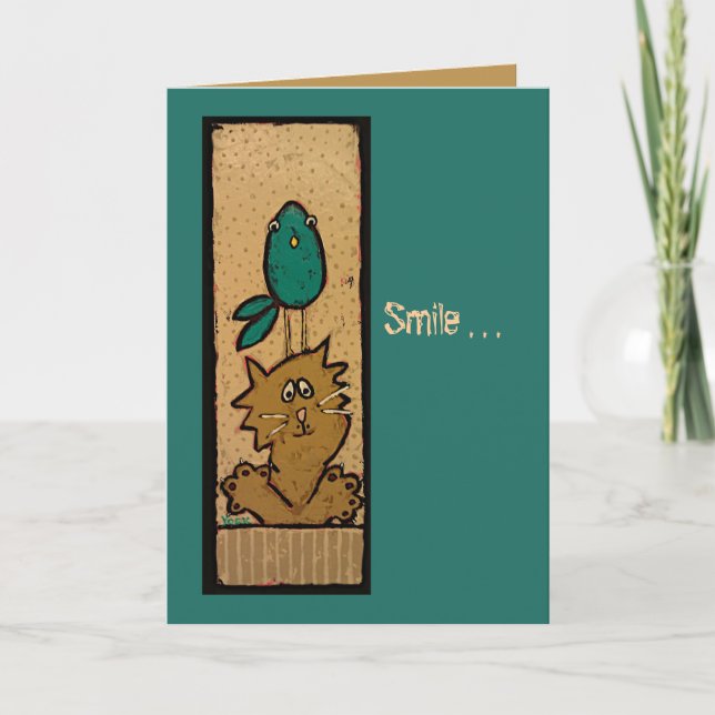 Funny encouragement card (Front)