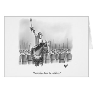 Funny Encouragement Humour Greeting Card