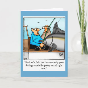 Funny Encouragement Humour Greeting Card