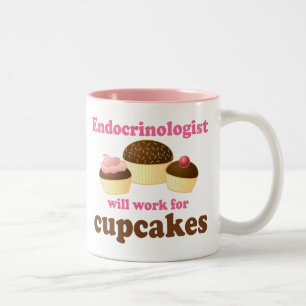 Funny Endocrinologist Two-Tone Coffee Mug