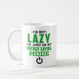 Funny Energy Saving Mode Gag  Coffee Mug