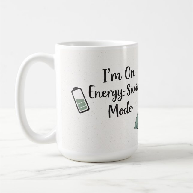 Funny Energy Saving Mug (Left)