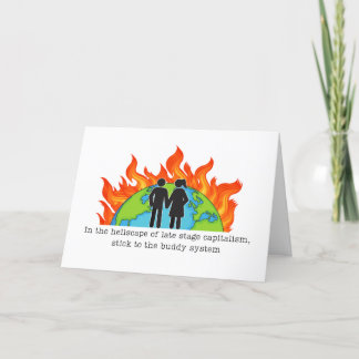 Funny Engagement Wedding Congratulations Card