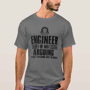 Funny Engineer Art Men Women Mechanic Electrical E T-Shirt