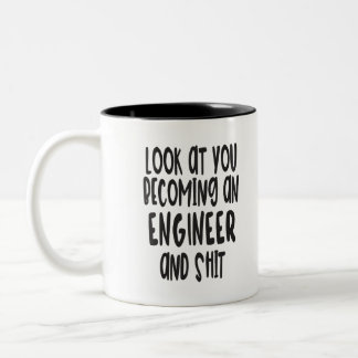 Funny Engineer Graduation Mug