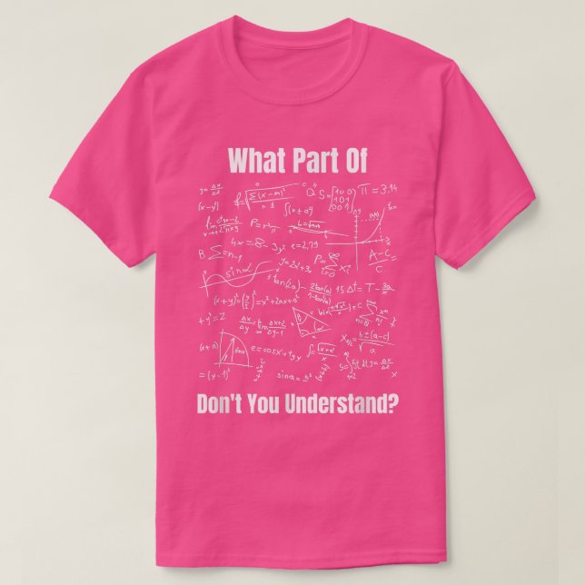 Funny Engineer Math Motivation  T-Shirt (Design Front)