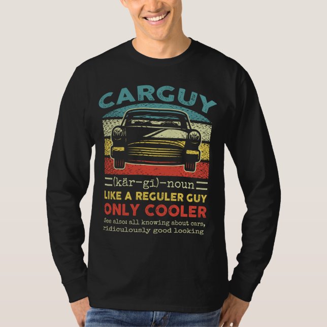 Funny Engineer Mechanic Car Guy Definition Classic T-Shirt (Front)