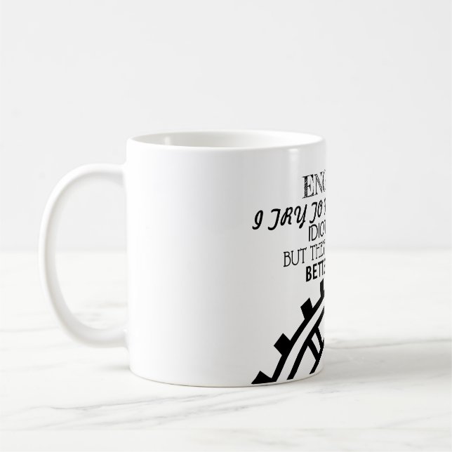 Funny Engineer Mug (Left)