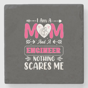 Funny Engineer Mum, Engineer Mum Stone Coaster