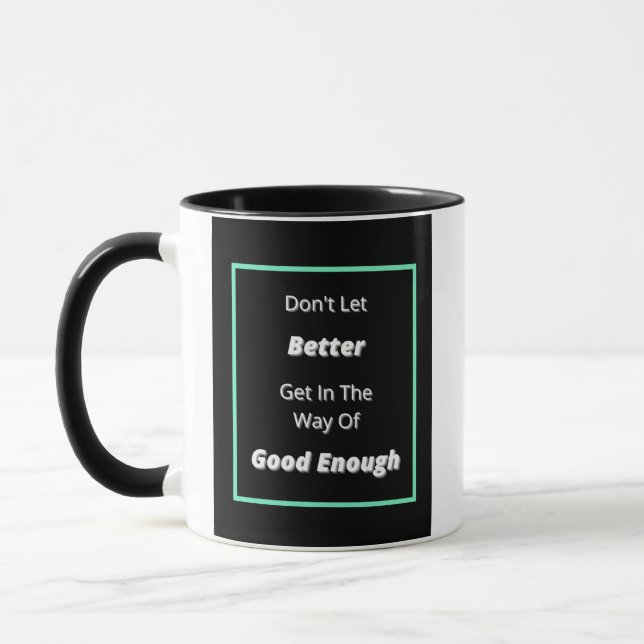 Funny Engineering Quote Mug (Left)