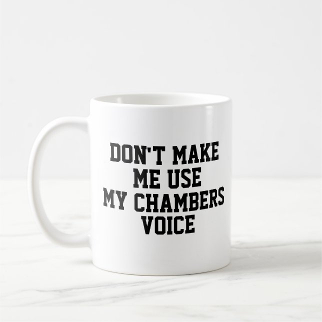 Funny English Barrister Coffee Mug (Left)