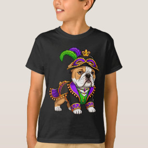 Funny English Bulldog Lover Festival Carnival Mard T-Shirt