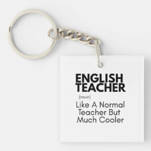 Funny English Teacher Gift Idea  Key Ring