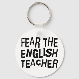 Funny English Teacher Key Ring