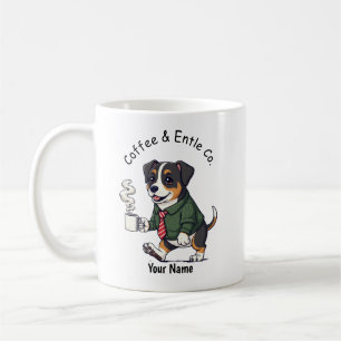 Funny Entlebucher Mountain Business Suit Coffee  Coffee Mug