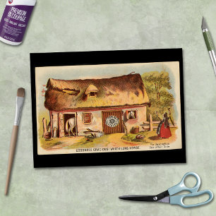 Funny Ephemeral Stove Art Ad Decoupage Tissue Paper