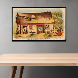 Funny Ephemeral Stove Art Ad Poster