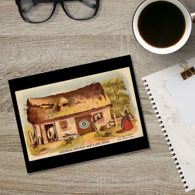 Funny Ephemeral Stove Art Advertisement Postcard (Creator Uploaded)