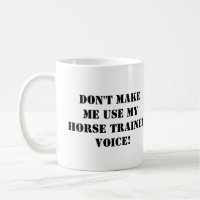 Funny equestrian horse trainer customise name